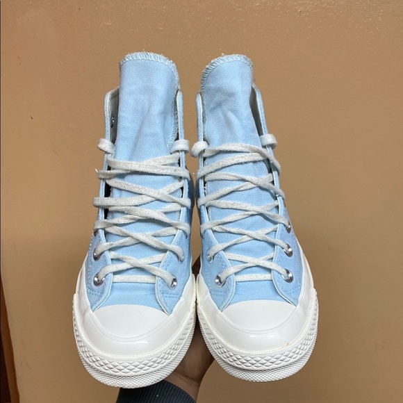 Chuck 70 Butterfly Wings Women’s High Top Converse “Chambray Blue/Egret/Black” - Picture 12 of 17